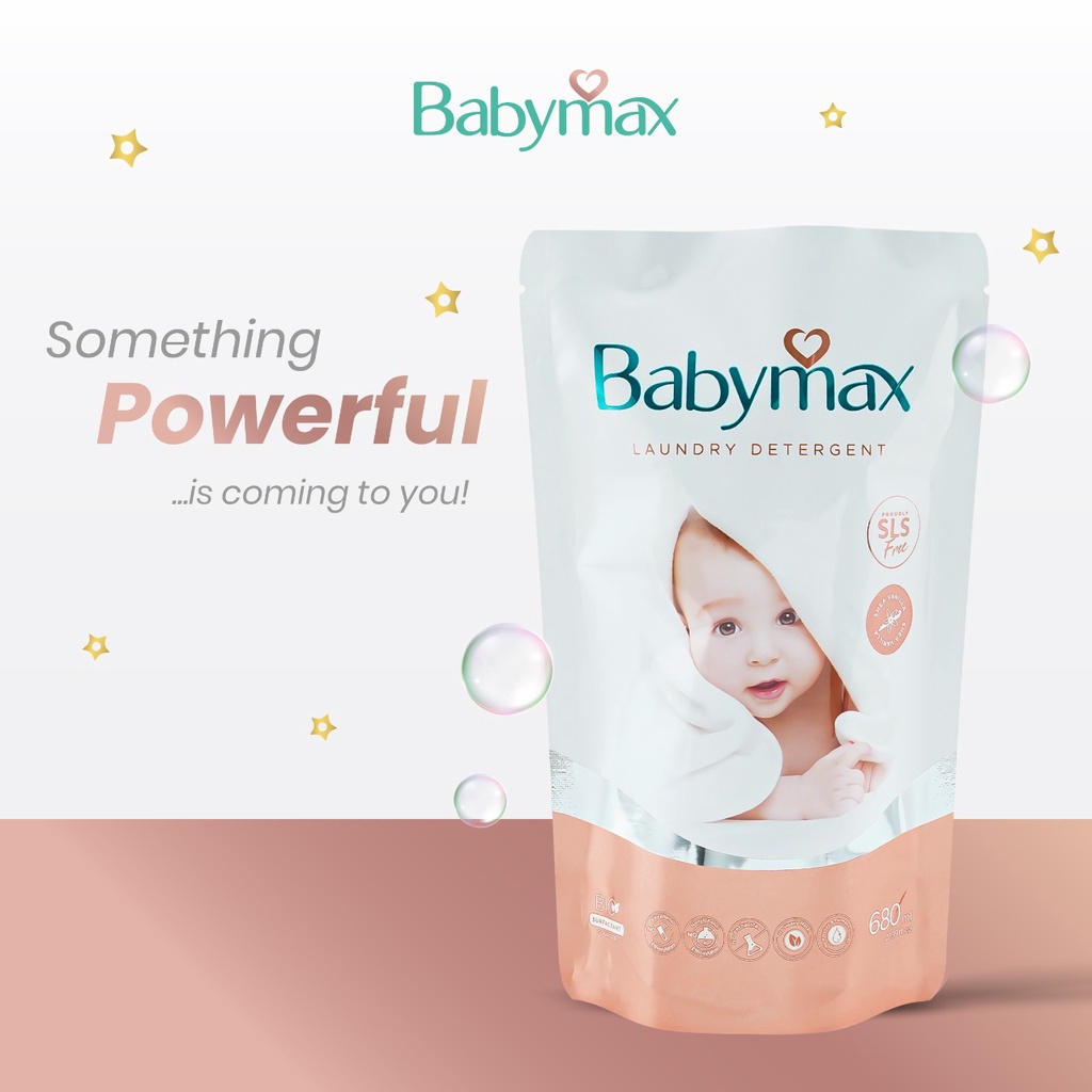 (BEST SELLER!!) Babymax Detergent Pouch Refill 680ml / Babymax Detergent Ecopack 1350ml / SABUN CUCI / baby max