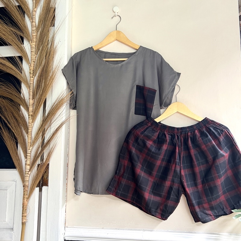 (rayon premium)/ homewear / Piyama dewasa / Baju tidur rayon / babydoll rayon / piyama rayon / set piyama motif / daster rayon / daster / kemeja rayon / set kemeja/ piyama murah/ daster murah-40