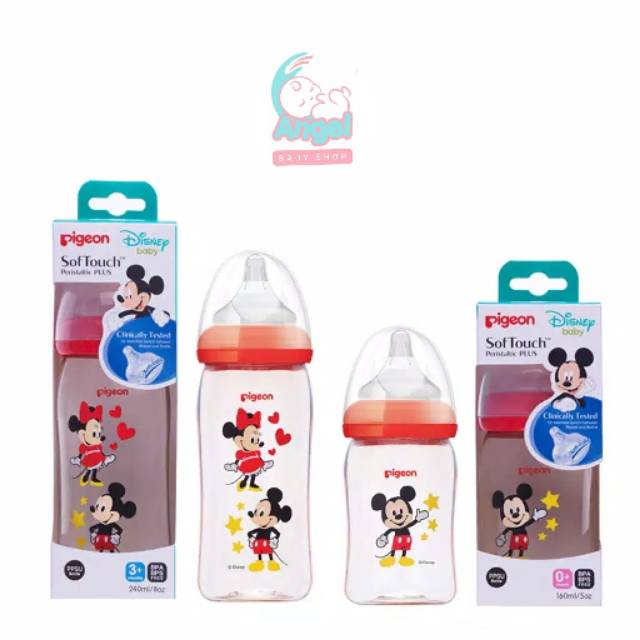 Pigeon Botol PPSU Mickey Disney 160ml / 240ml