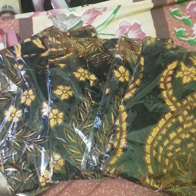 Keluarga Batik Couple Sarombit Seragaman Kondangan Tanah Abang Wanita Murah Princess Azkana Sogan 26