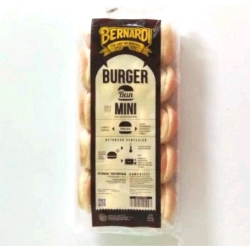 

BERNARDI Roti Burger Mini Polos Isi20 (Tahan suhu ruangan 3hari)