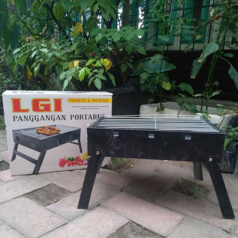 Panggangan Portabel Portable Grill LGI Cakra Roekre/ Pemanggang