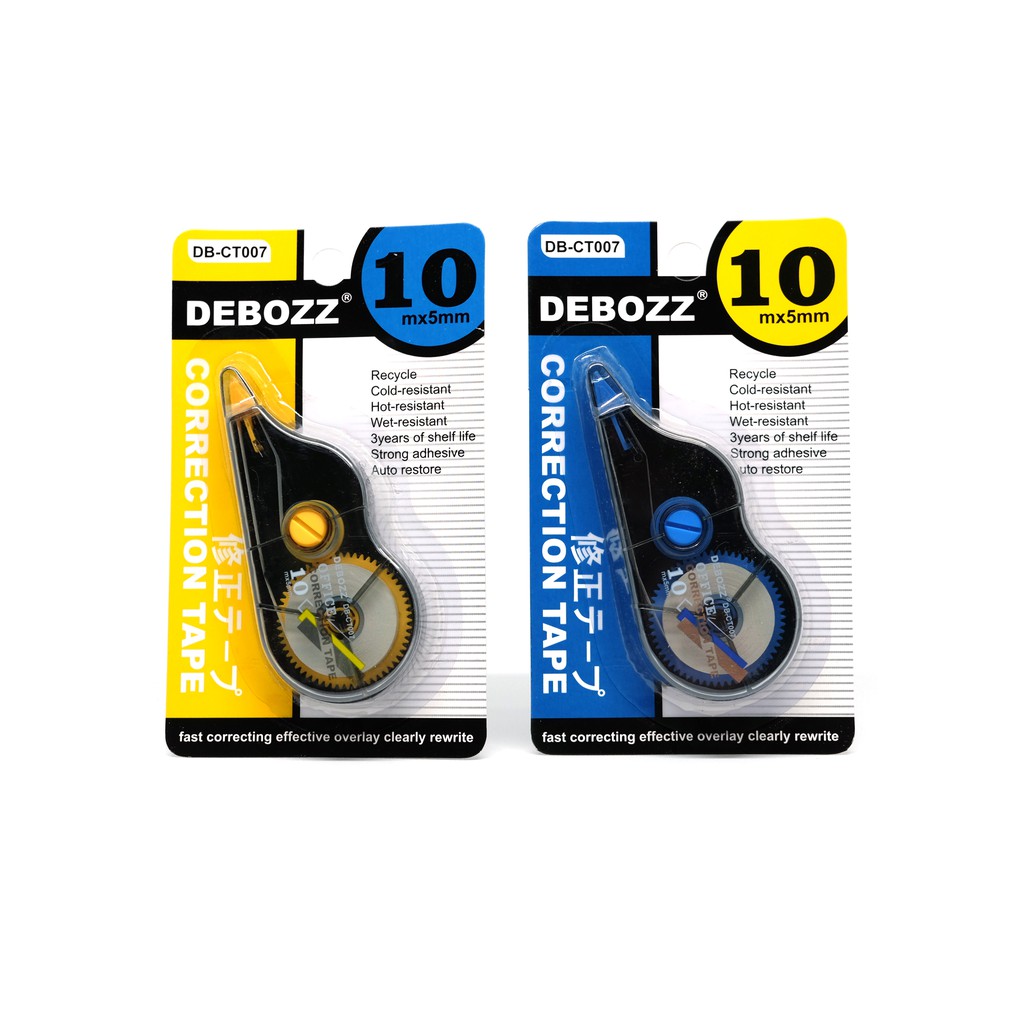 

Debozz Correction Tape DB-CT007 (12 Pcs)