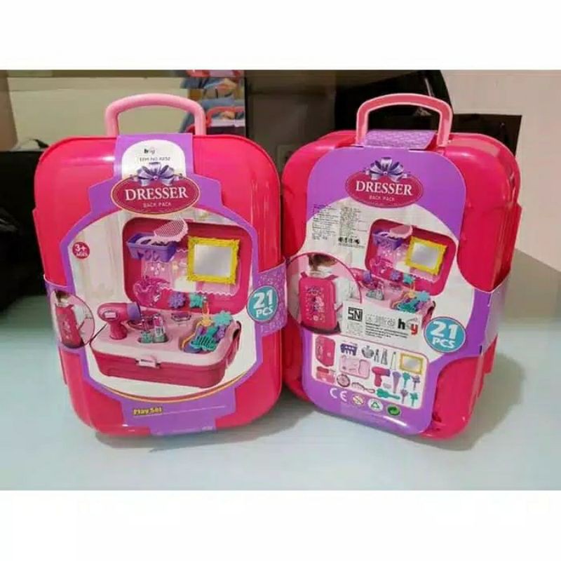 MAINAN ALAT RIAS MAKE UP DRESSER BACK PACK - 8232