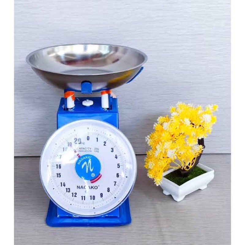Timbangan Duduk Merk Nagako atau Kiloan Duduk Tersedia 5 Kg dan 10 Kg