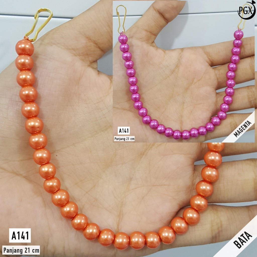 PGX Konektor Masker - Pengait Masker Hijab Mutiara - Aksesoris Masker - A141-MAGENTA