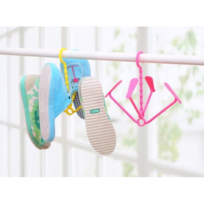 Shoe hanger gantungan sepatu sandal jemur shoes