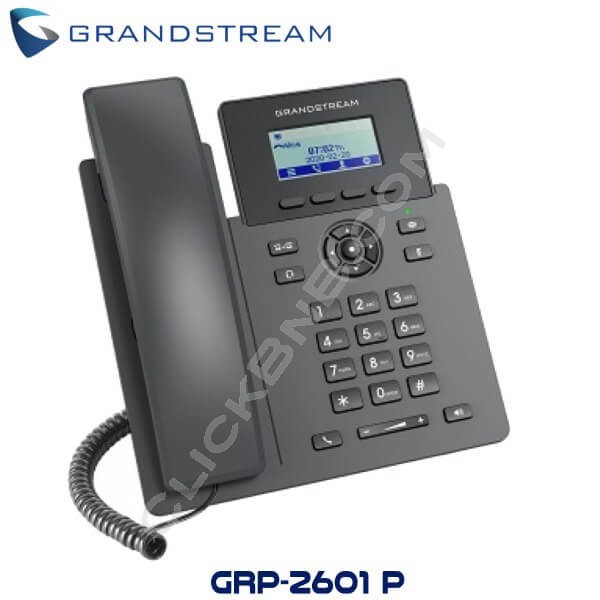 Grandstream GRP2601P - 2 Line Essential IP Phone