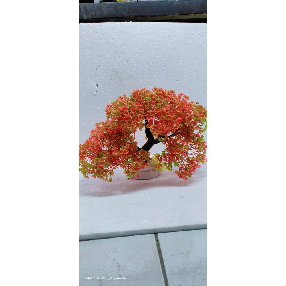 bonsai sintetis aquascape batu