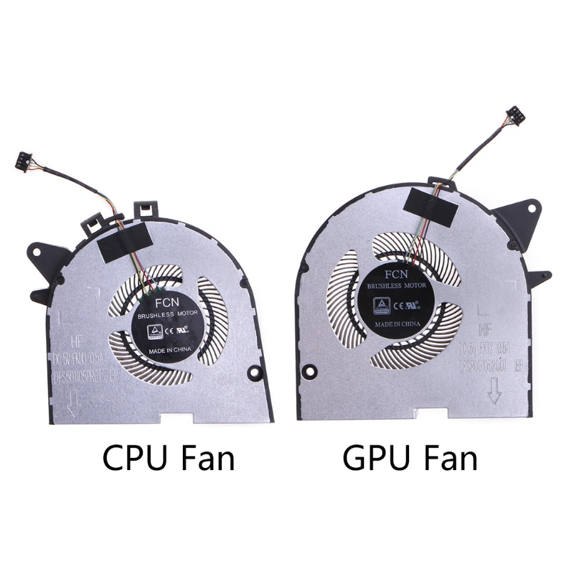 Bt CPU GPU Radiator Untuk DC 5V 0.5A 4pin 4-kabel Laptop GPU Cooler Fan Untuk 81LE Y7000P Y530P Y540P Y545 EG75100S1-1C010-