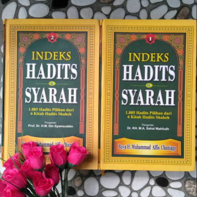 PAKET KITAB INDEKS HADITS DAN SYARAH 1 & 2  : Buya H.M. Alfis Chaniago - HARDCOVER