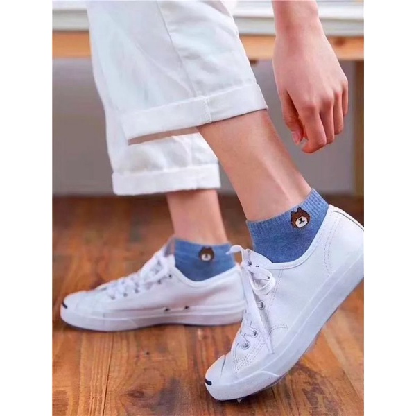 Kaos Kaki Pendek Semata Kaki Ankle Socks Pria Wanita Z01