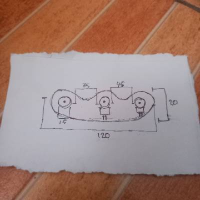 Custom Plat 6mm + 3 Lubang
