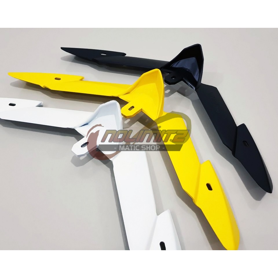 Winglet Air Scoop Lampu Depan VND Yamaha Aerox 155