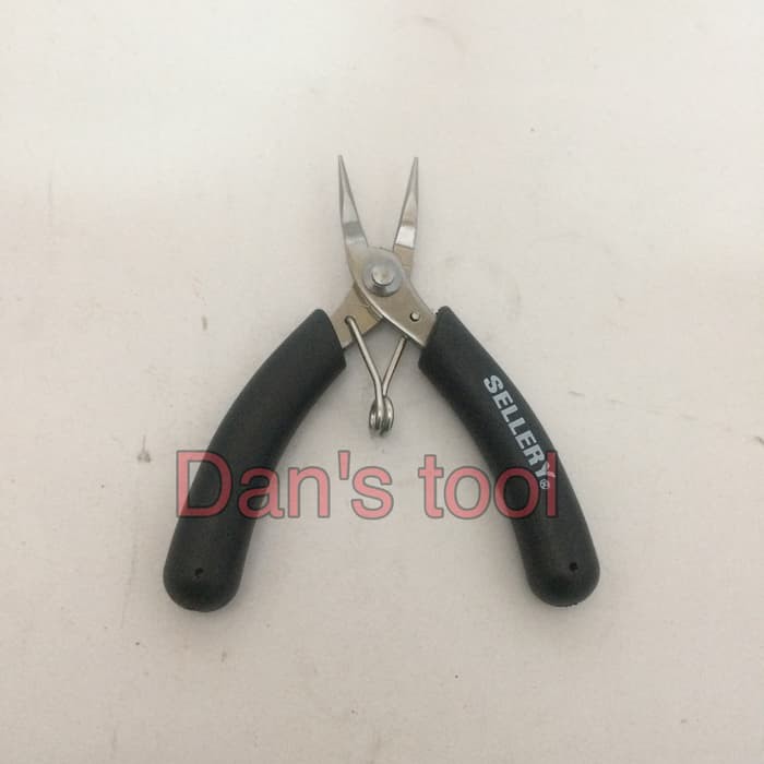 Tang Lancip Mini Bulat Rata/ Mini round Flat Nose Pliers 4 inch 88-546