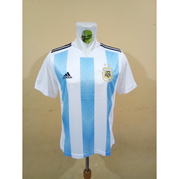 Terbaru Rusia World Cup Jersey Baju Argentina Home Piala Dunia 2018 GRADE ORI - Jersi Jersy Kaos