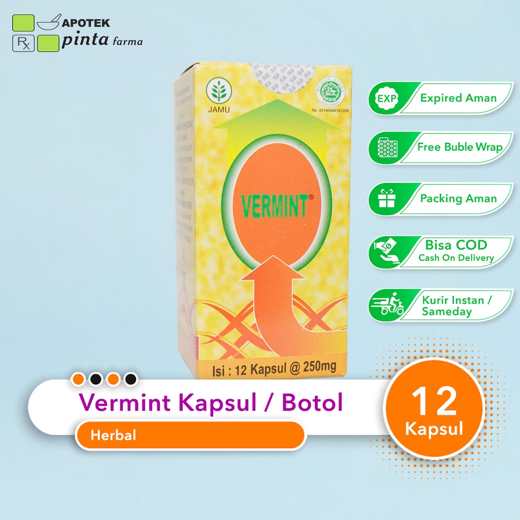 Vermint 12 Kapsul