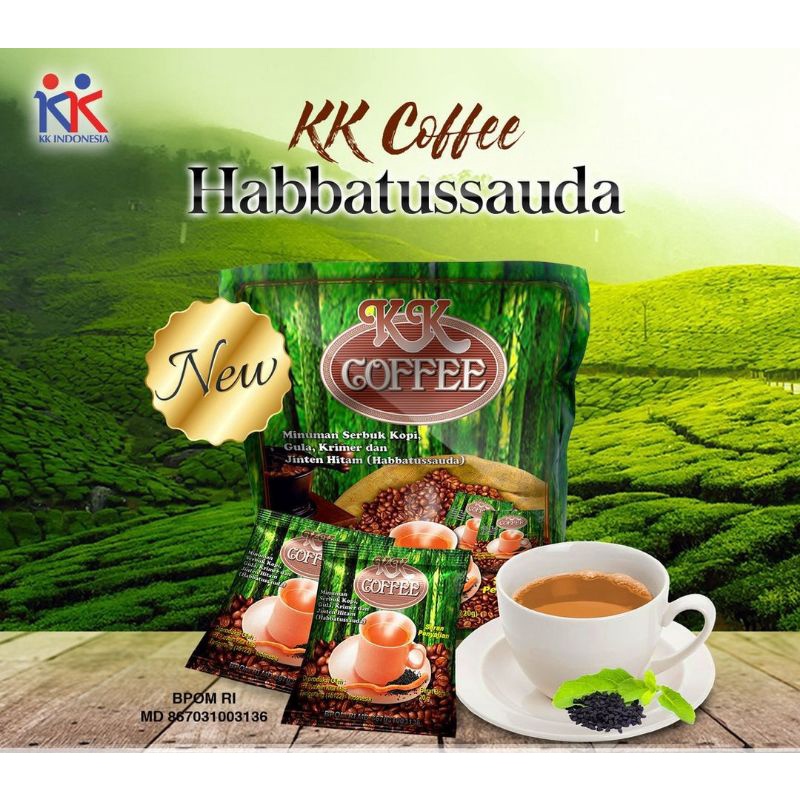 

KK Cofee Hebatusoda 5 in 1 Minuman Botanikal Baik untuk kesehatan tubuh