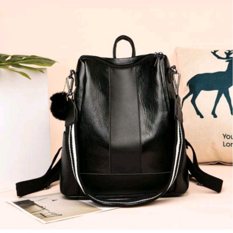 Woman Backpack 2in1 TW1842 Shoulderbag Tas Ransel Wanita Shoulder Bag