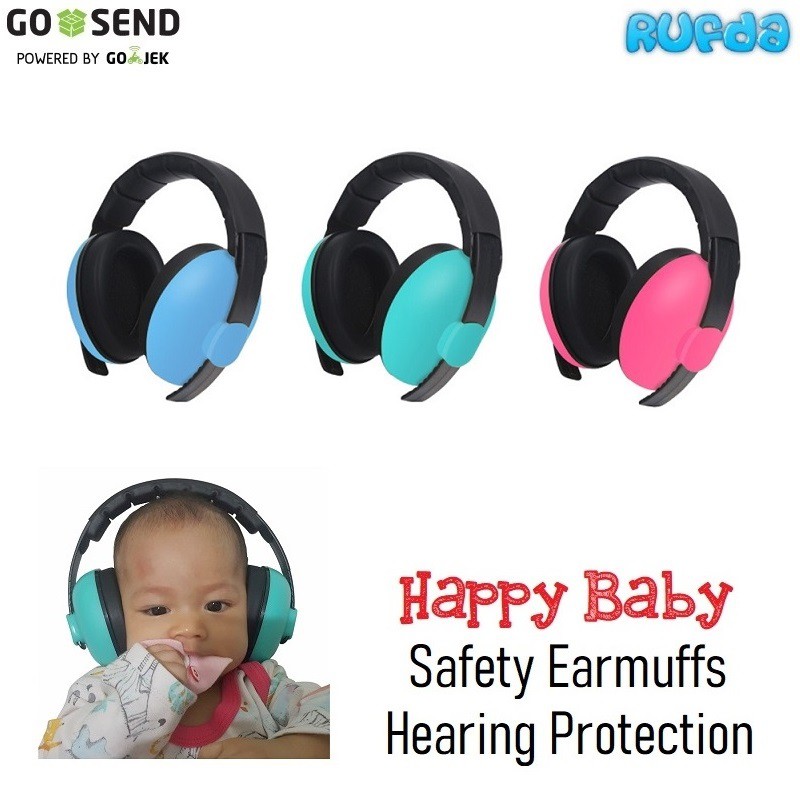 Happy Baby Safety Earmuffs Pelindung Pendengaran Bayi Earmuff