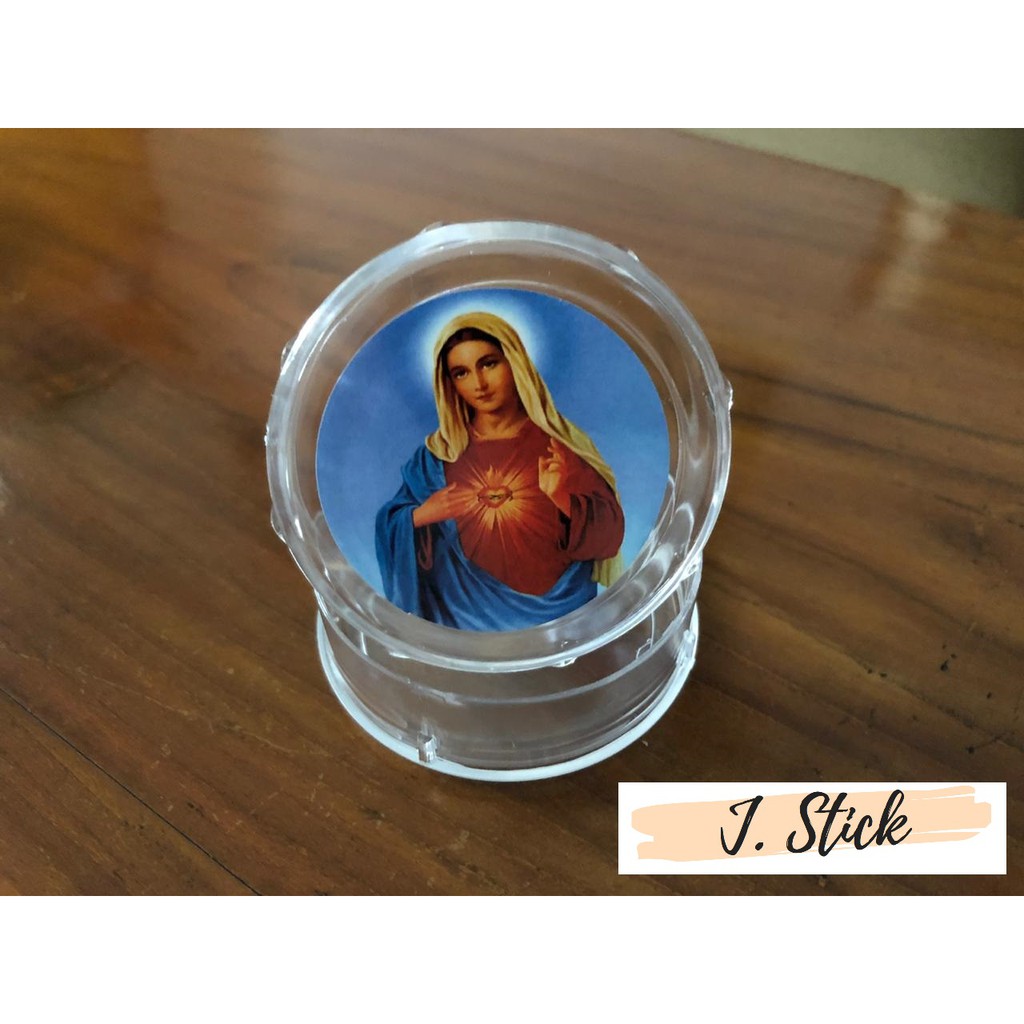 Wadah Rosario  (Piksis) | Piksis  Acrylic  Diameter 5cm