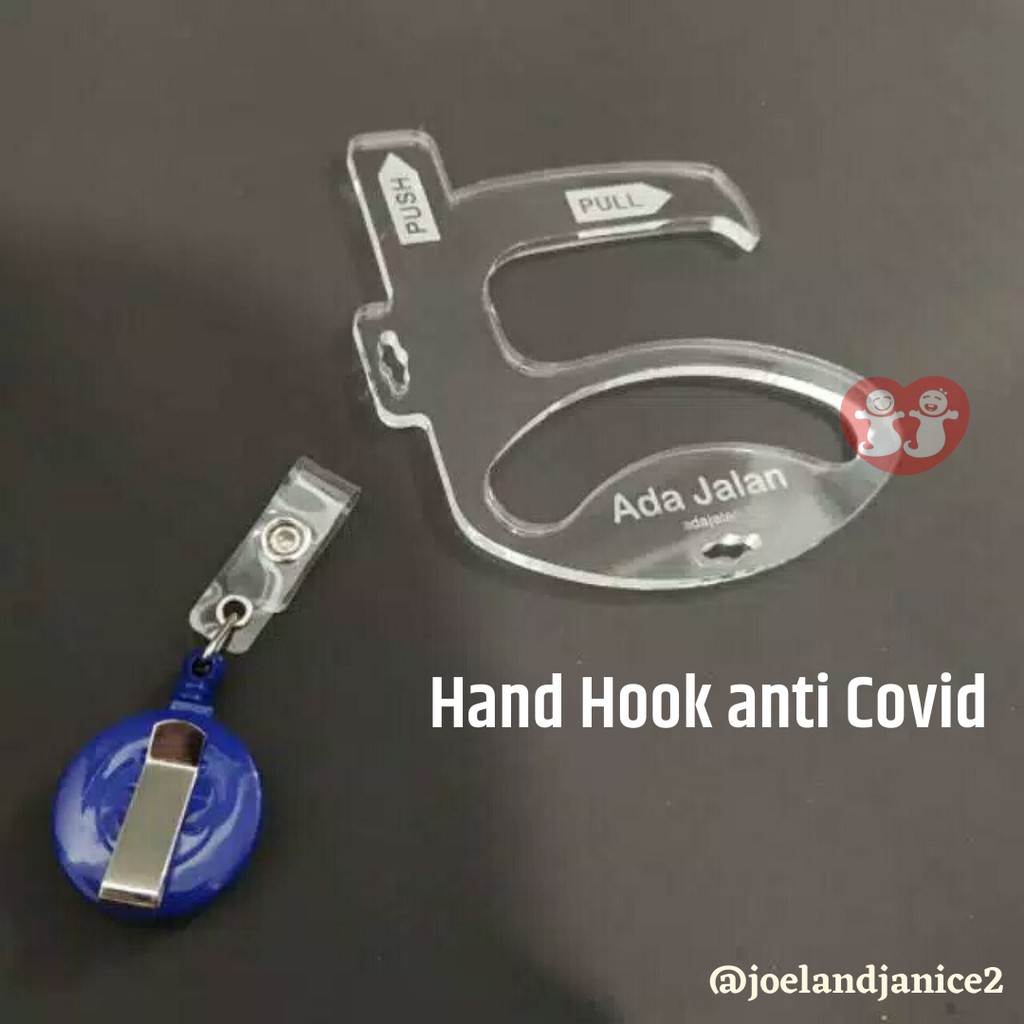 Hand Hook (Alat Anti Sentuh) Plus Gantungan