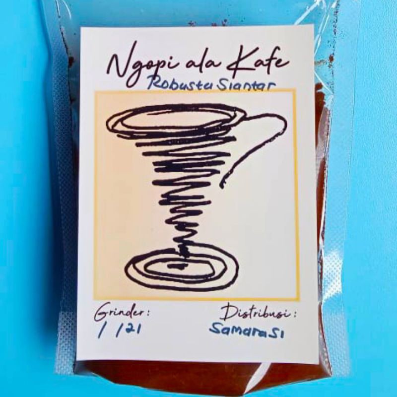 

Kopi Robusta Siantar Hitam 100 gram ngopialakafe