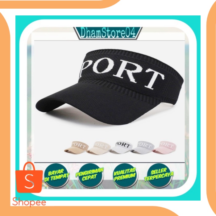 Topi olahraga zumba  tennis  Topi senam  Topi Lari  Topi wanita t