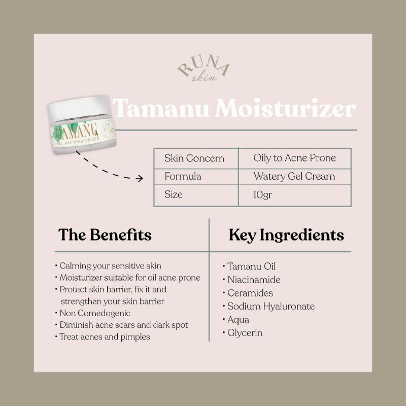 Runaskin Clear Acne Complete Bundle (facial wash,serum,tamanu moist, centella sunscreen)