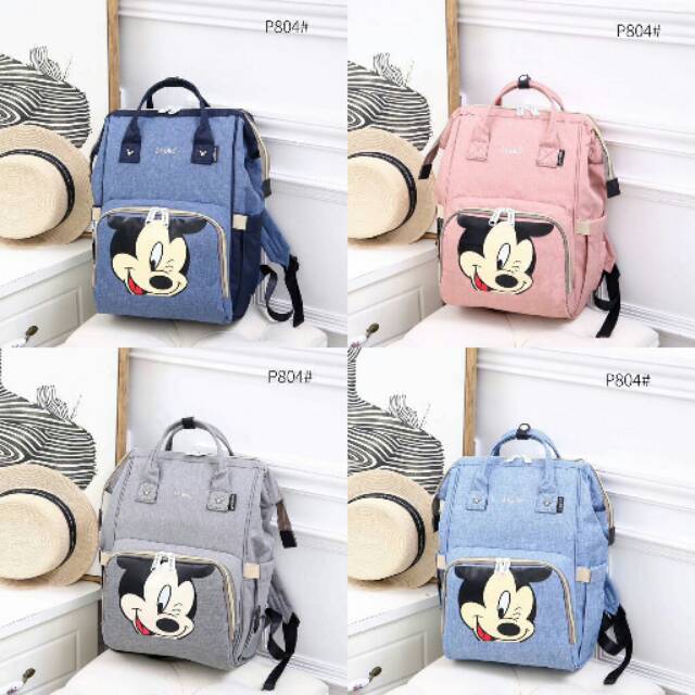 New Arrival New Edition 
*Anello x Disney Mickey Mouse Limited Edition Diaper Bag #P804*