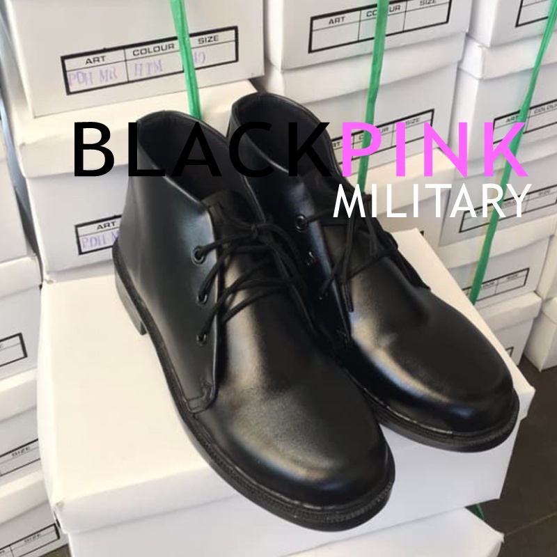 BLACKPINK Sepatu PDH tni polri paskibra Termurah sedunia