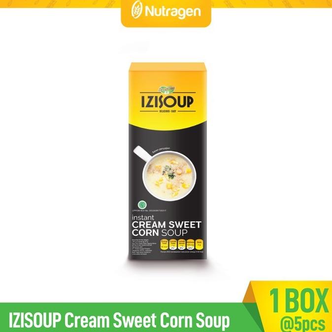 

[COD] [TOKOCABANG] IZISOUP Instant Cream Sweet Corn Soup (1 box) [COD]