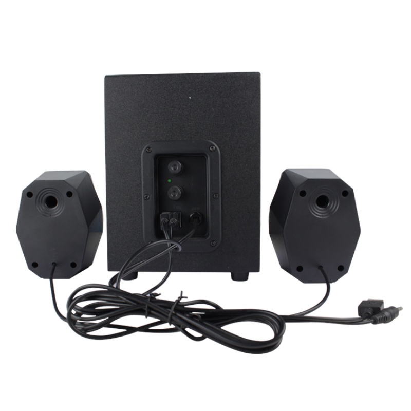 Gaming Speaker Aktif Bluetooth Subwoofer Aktif Support BT, USB, TF Card &amp; Radio With Remote Control -  TM-6100U