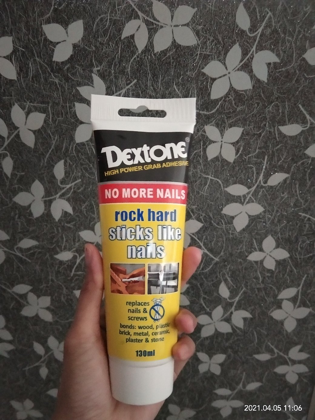 Lem Keramik, Kayu, Metal Dan Batu Super Kuat No More Nail Dextone