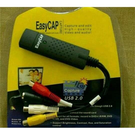 Easycap USB Video Capture Adapter 1 Channel utv007