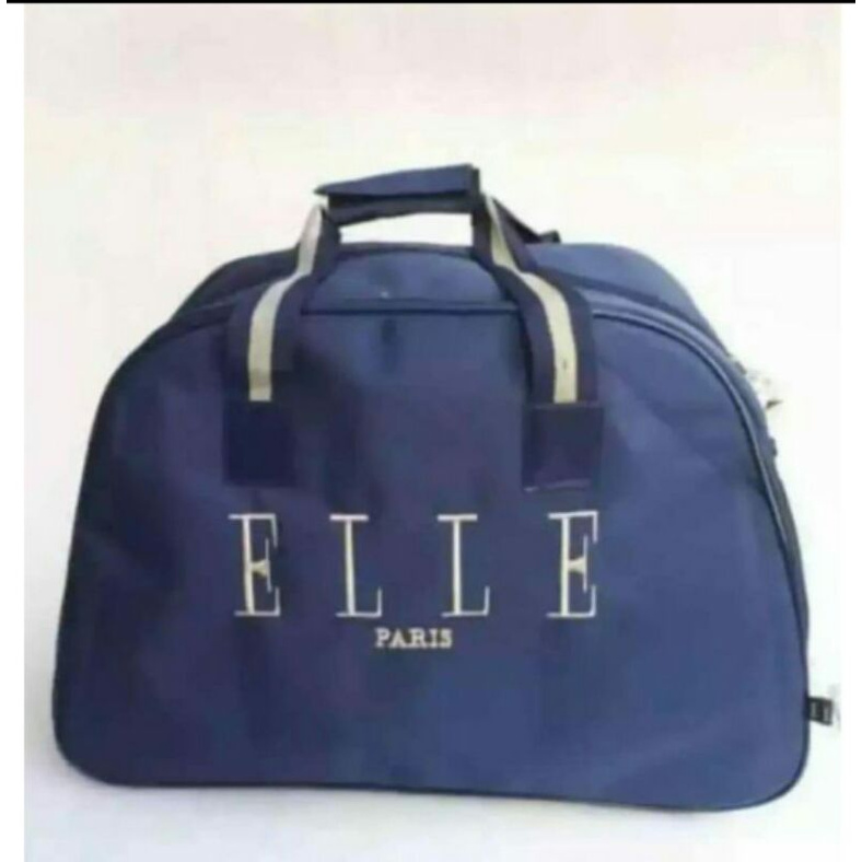 Travel Bag  Medium Tas Pakaian Tote Bag Tas Baju Jinjing Tas Tenteng Wanita -HITAM