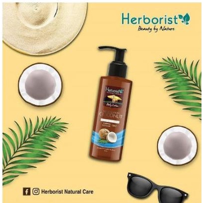 ^ KYRA ^ Herborist Body Lotion Hand Bodi Care Brightening UV Filter   - Netto 145 ml