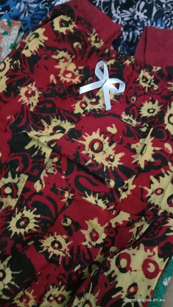 ( Diobras ) Daster Yukensi Anak/baju Tidur Anak/baju Santai Anak/baju Harian Anak/batik Anak