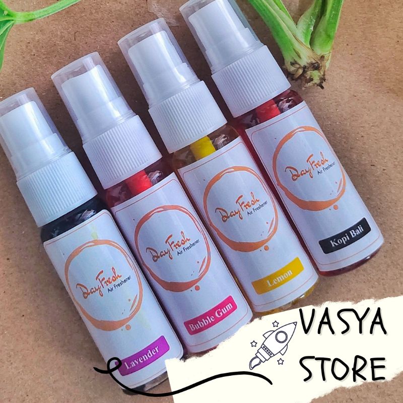 &gt; DAYFRESH &lt; PENGHARUM RUANGAN SPRAY ISI 20ML PARFUM MOBIL SEMPROT