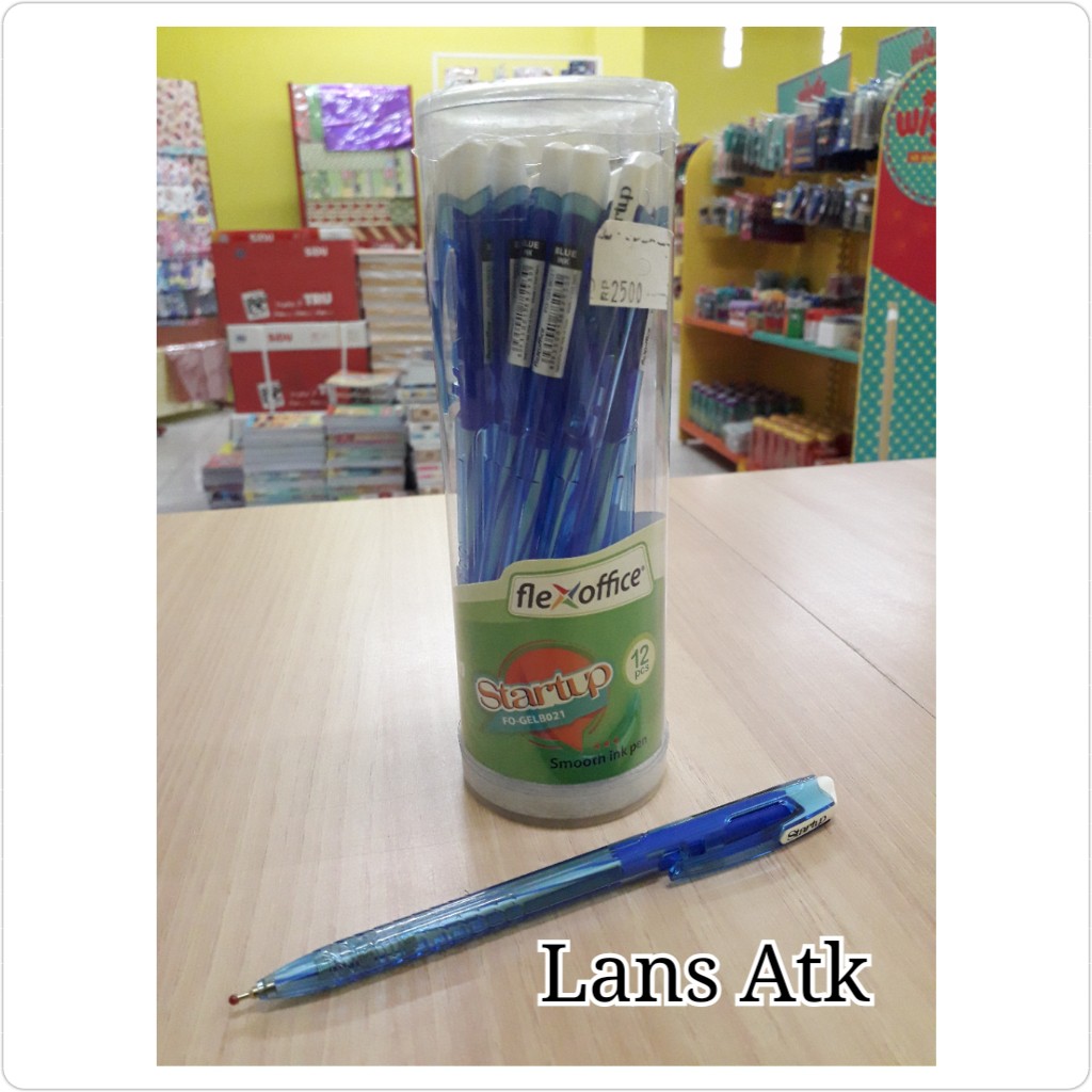 

PULPEN - BALLPOINT FO-GELB021 0.7mm BLUE STARTUP /tabung (12pcs)