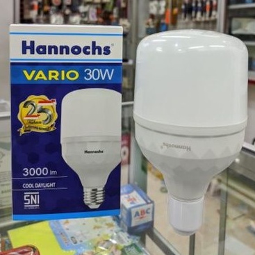 Lampu led hannochs vario 30 watt nyala putih