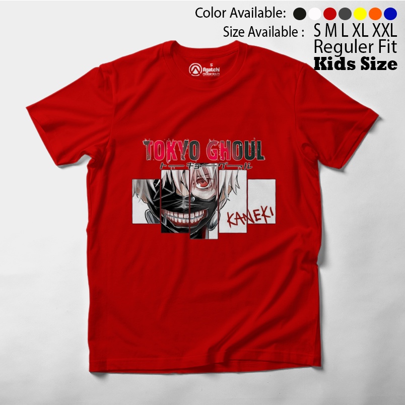 Baju Anak / Kaos Atasan Anak / Kids T Shirt Tokyo Ghoul Kaneki