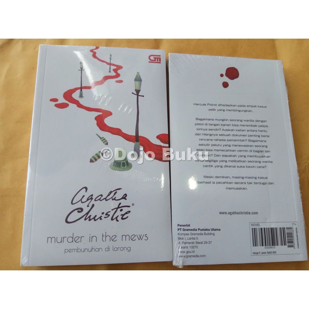 Murder in Mews (Pembunuhan di Lorong) - Cover Baru by Dame Agatha Mary Clarissa Christie Lady Mallow