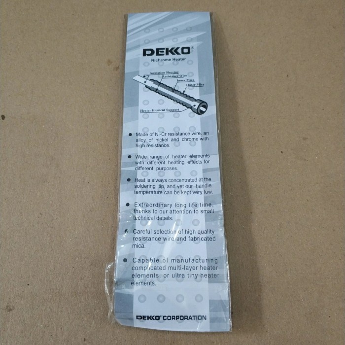 Elemen Solder Dekko 40 Watt Original / elemen solder dekko 40 Watt