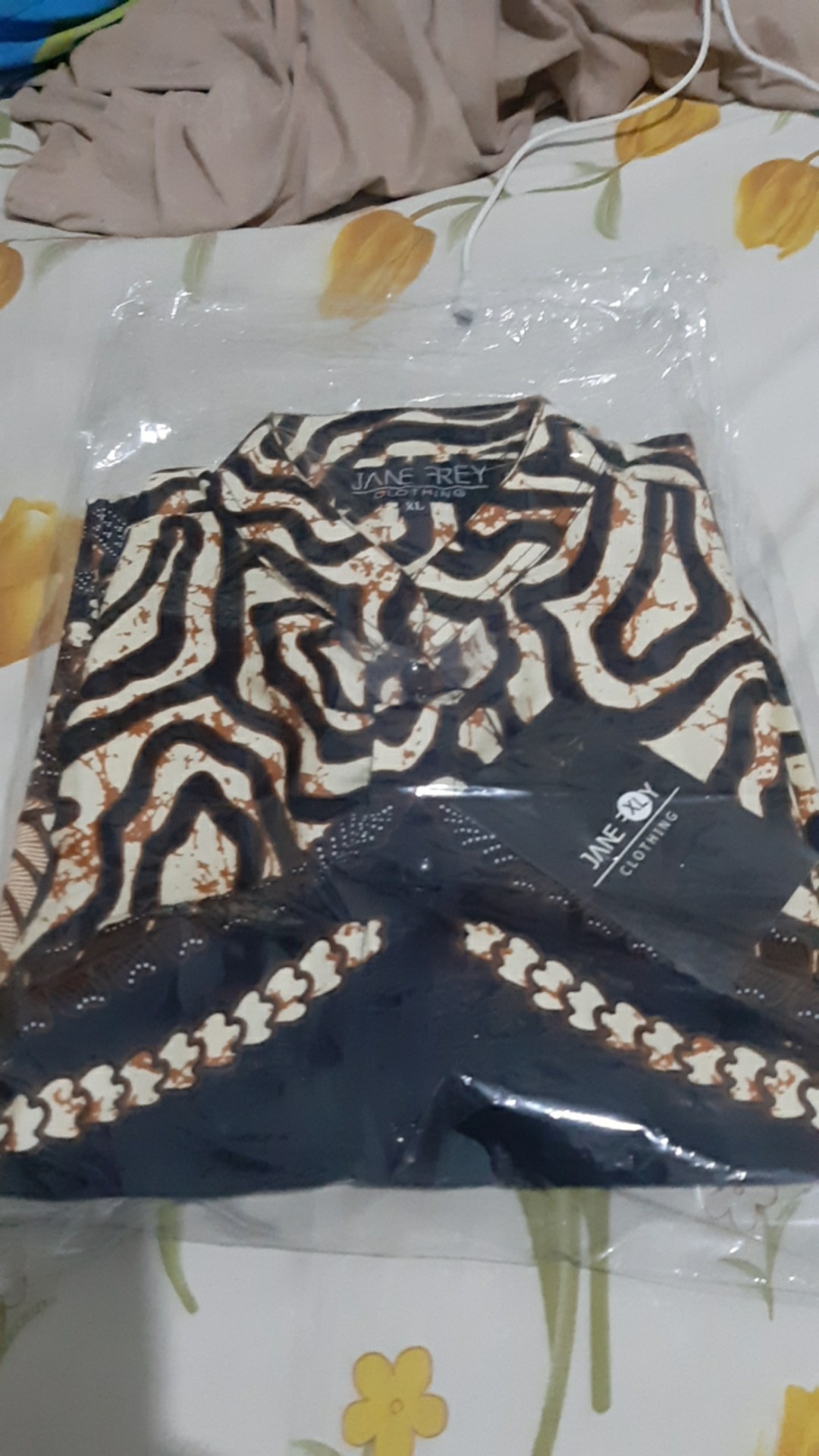 Freypv 8086 Slimfit Long Batik Premium M-xl Kemeja Batik