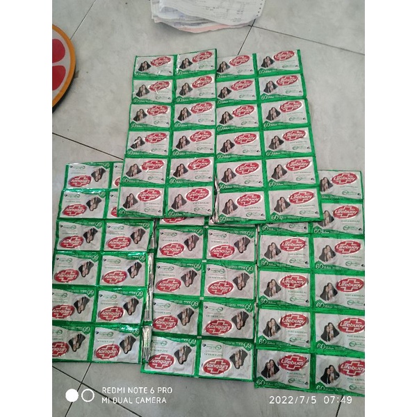 Shampo lifebuoy sachet