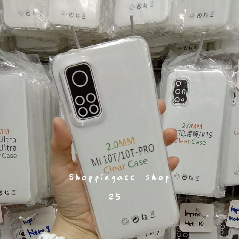 CLEAR CASE XIAOMI MI 10T  SILICONE CASE BENING TEBAL 2.0MM