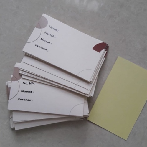 

Sticker Label Kemasan | Label Buku, Storage, Benda dll | MINIMAL 50PCS