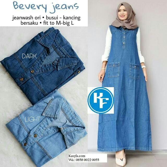 outer overall denim bavery jeans murah