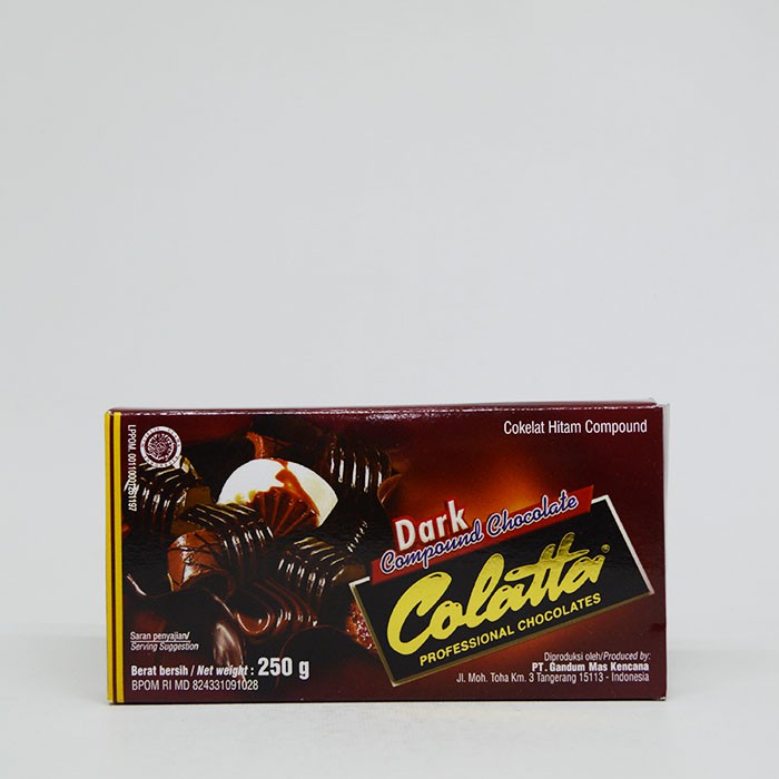 

COLATTA DARK BAKING CHOCOLATE 250GR